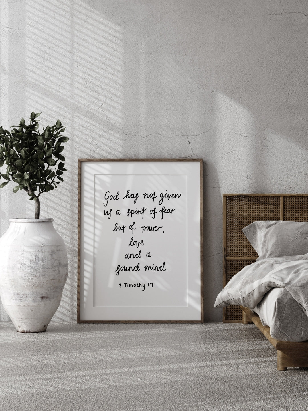 2 Timothy 1:7 | Framed