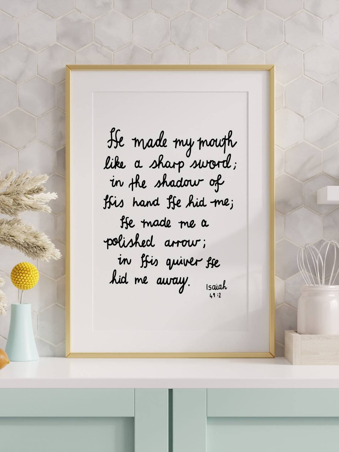 Isaiah 49 | Framed