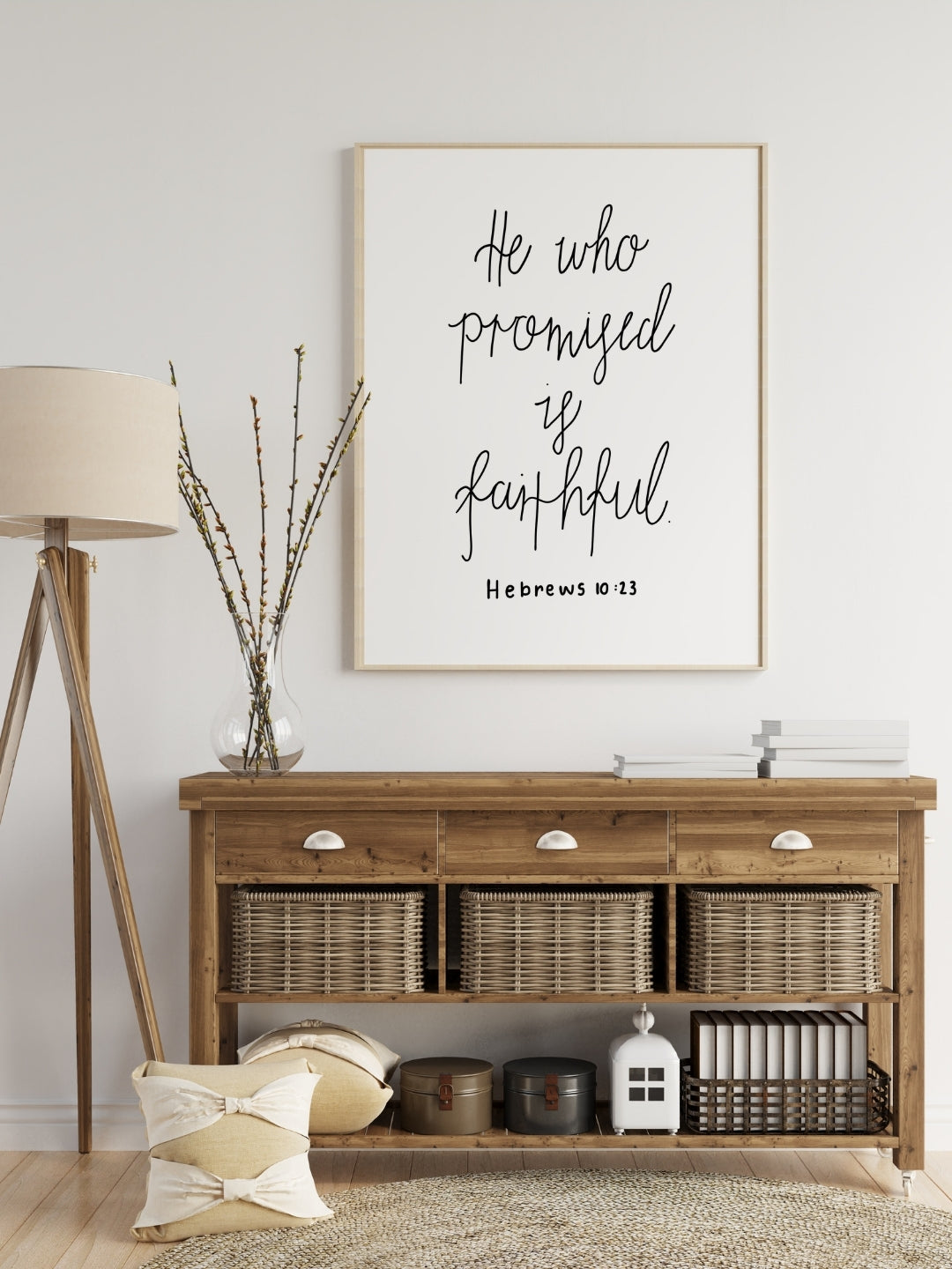 He Who Promised | Framed