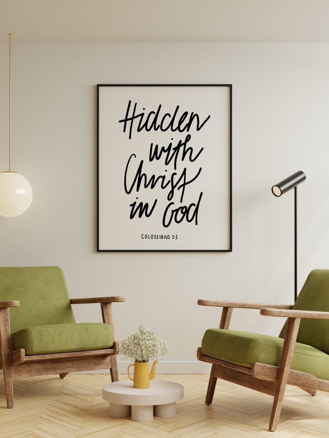 Hidden with Christ | Framed