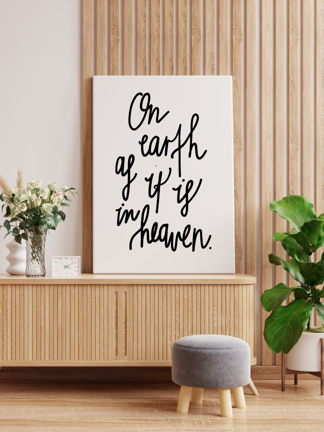 As It Is In Heaven | Framed