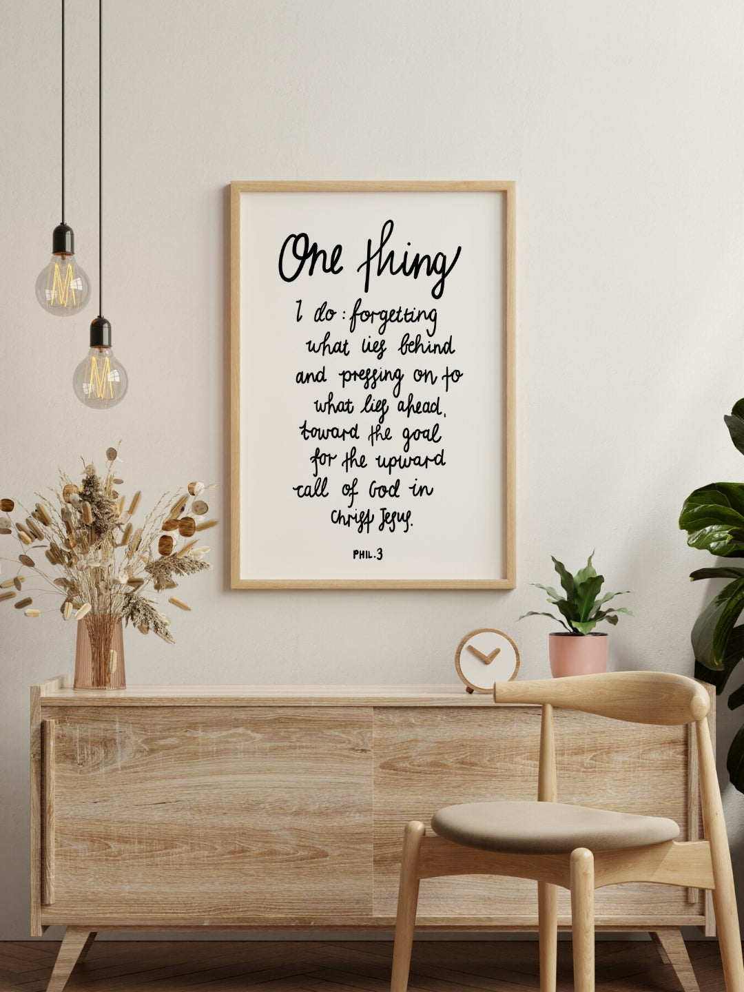 One Thing | Framed