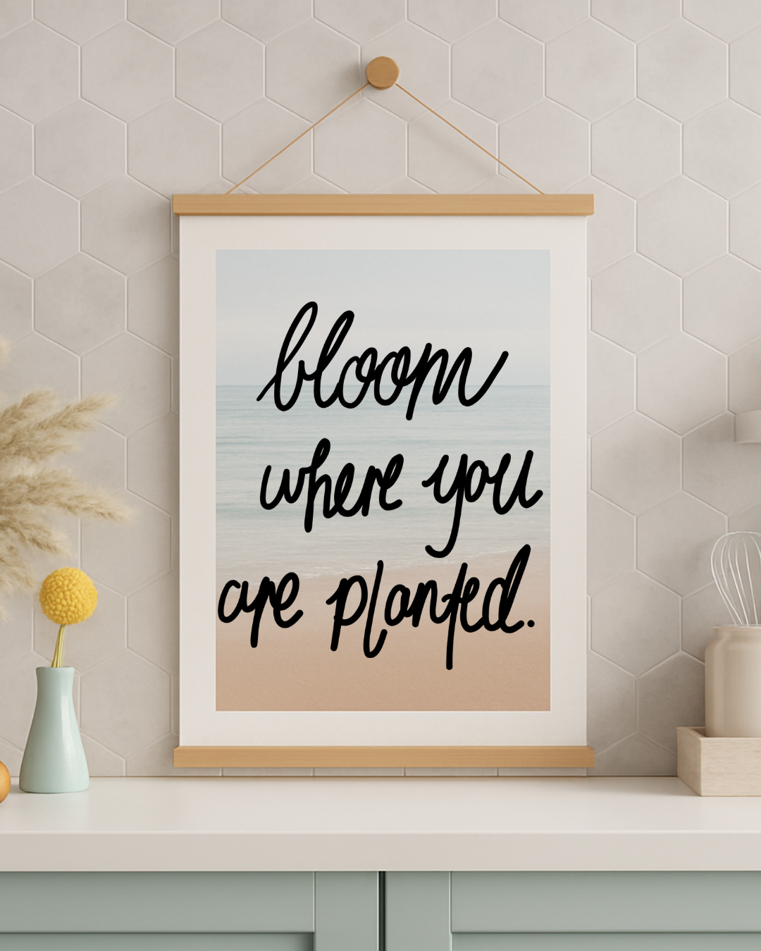 Bloom Where You Are | Hanging