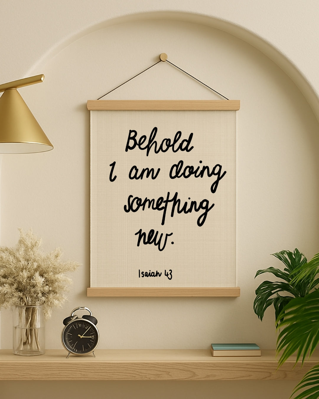 Behold The New | Hanging