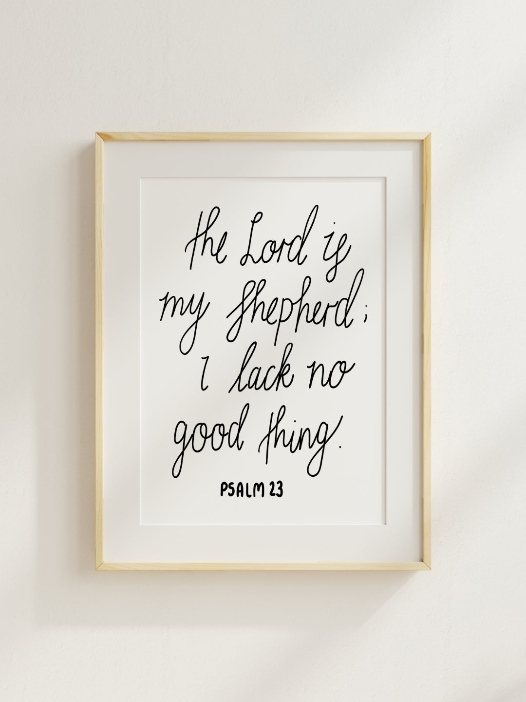 Psalm 23 | Framed