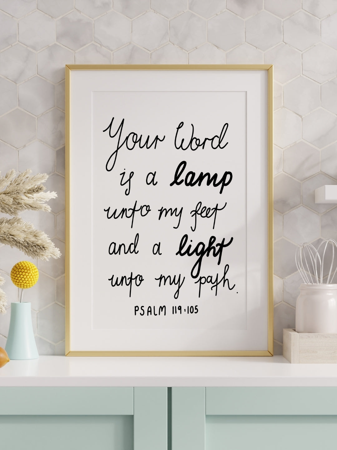 Psalm 119 | Framed