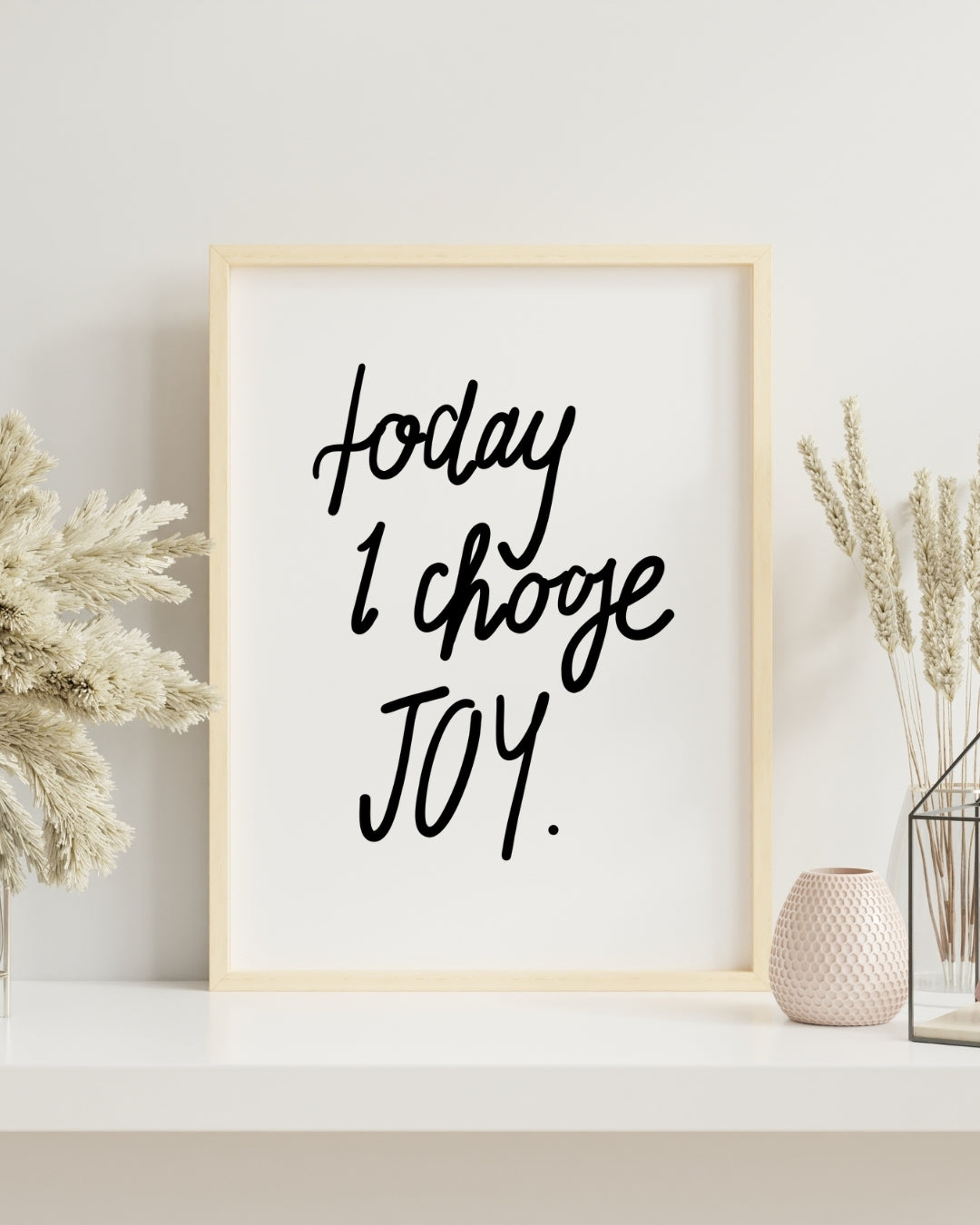 I choose JOY | Framed