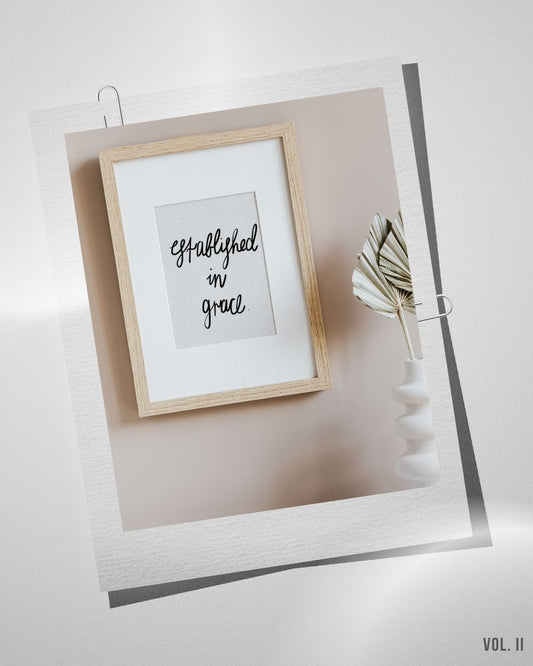 Established In Grace | Framed