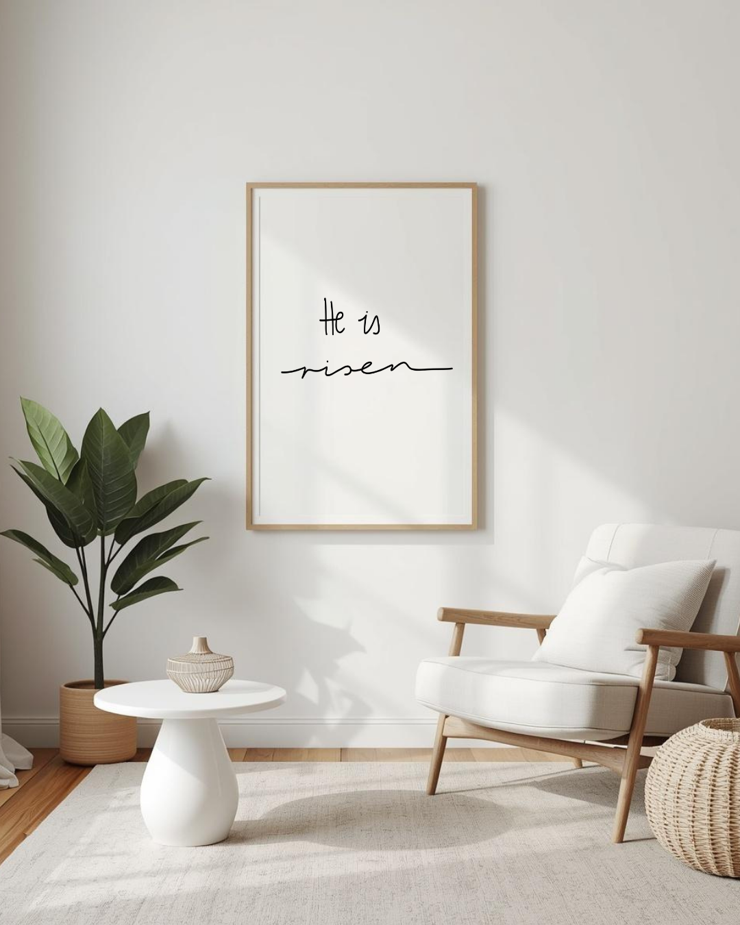 He Is Risen | Framed
