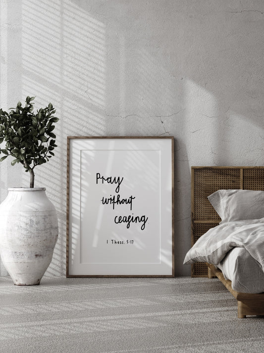 Pray Without Ceasing