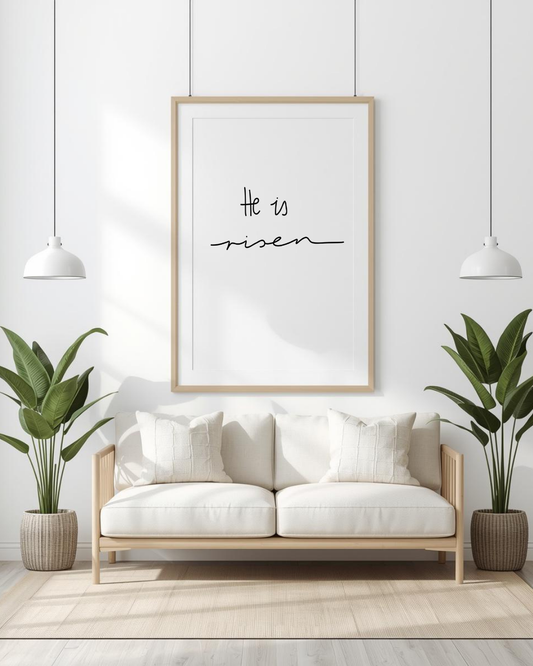 He Is Risen | Hanging