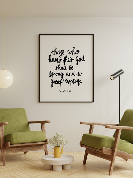 Daniel 11:32 | Framed