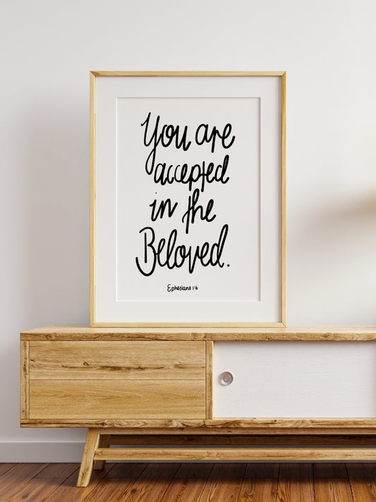 Accepted in the Beloved