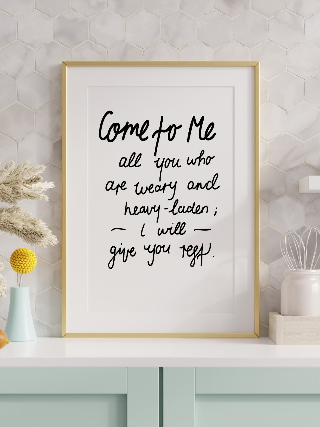 Come to Me | Framed