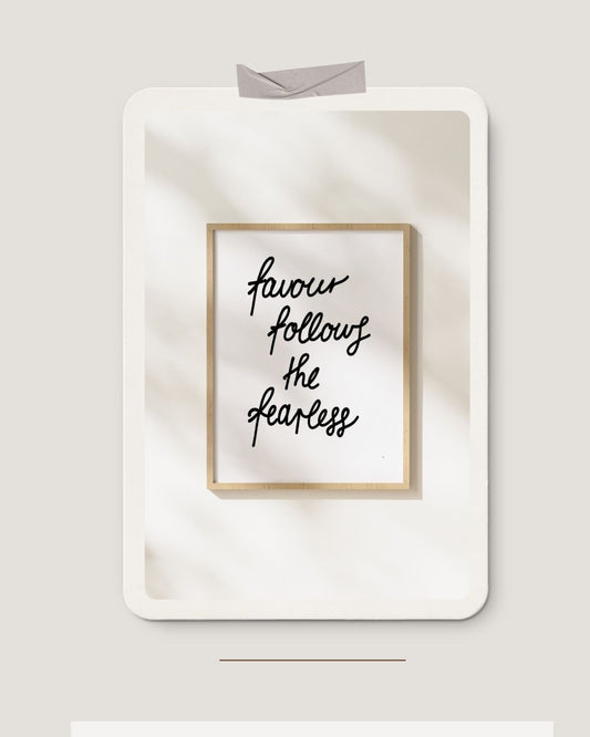 Favour | Framed