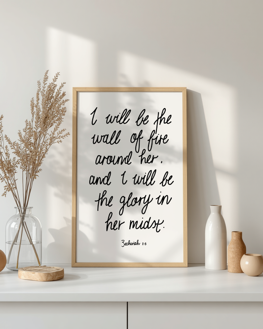 Glory in Her | Framed